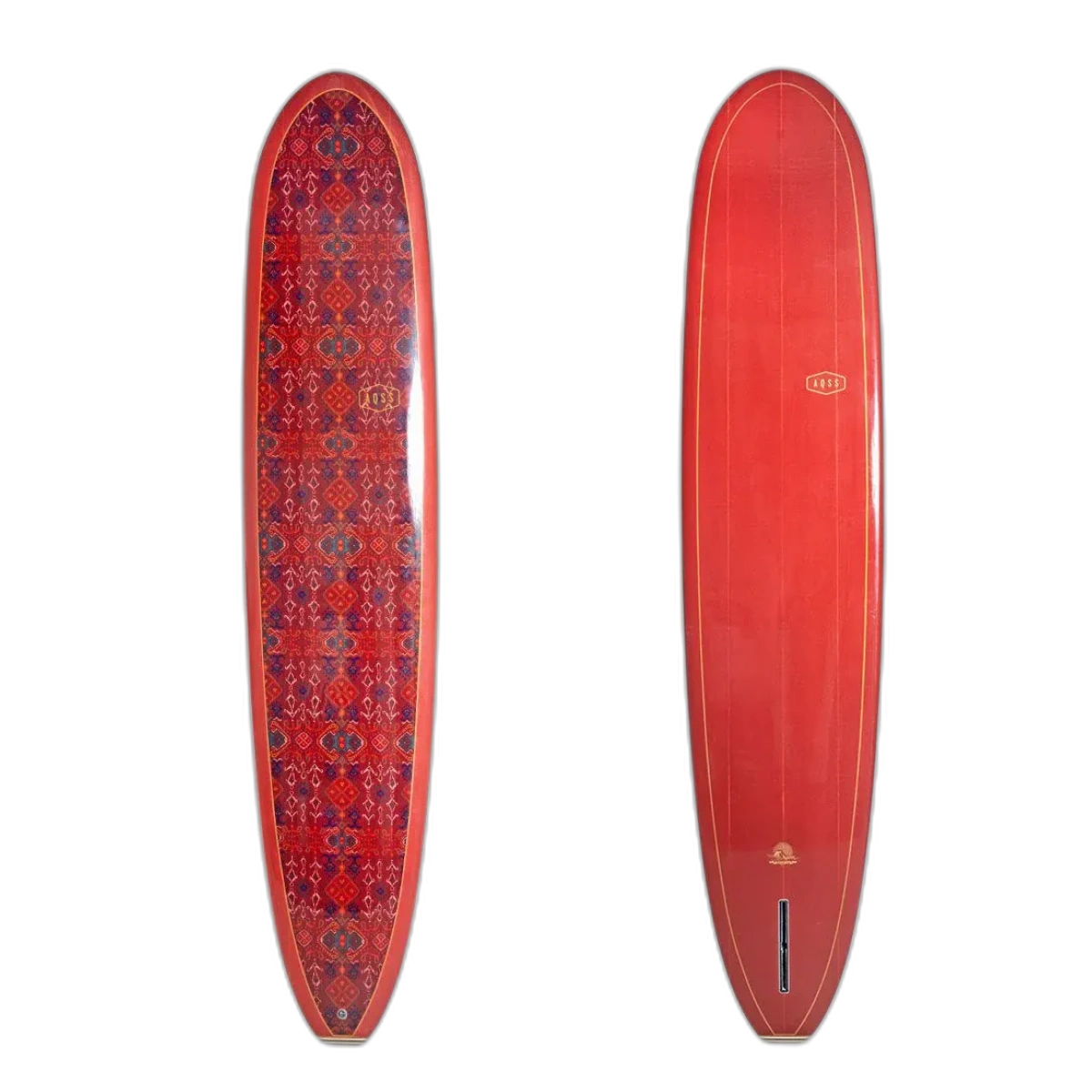 AQSS Aquatic Social Scene Vintage Log