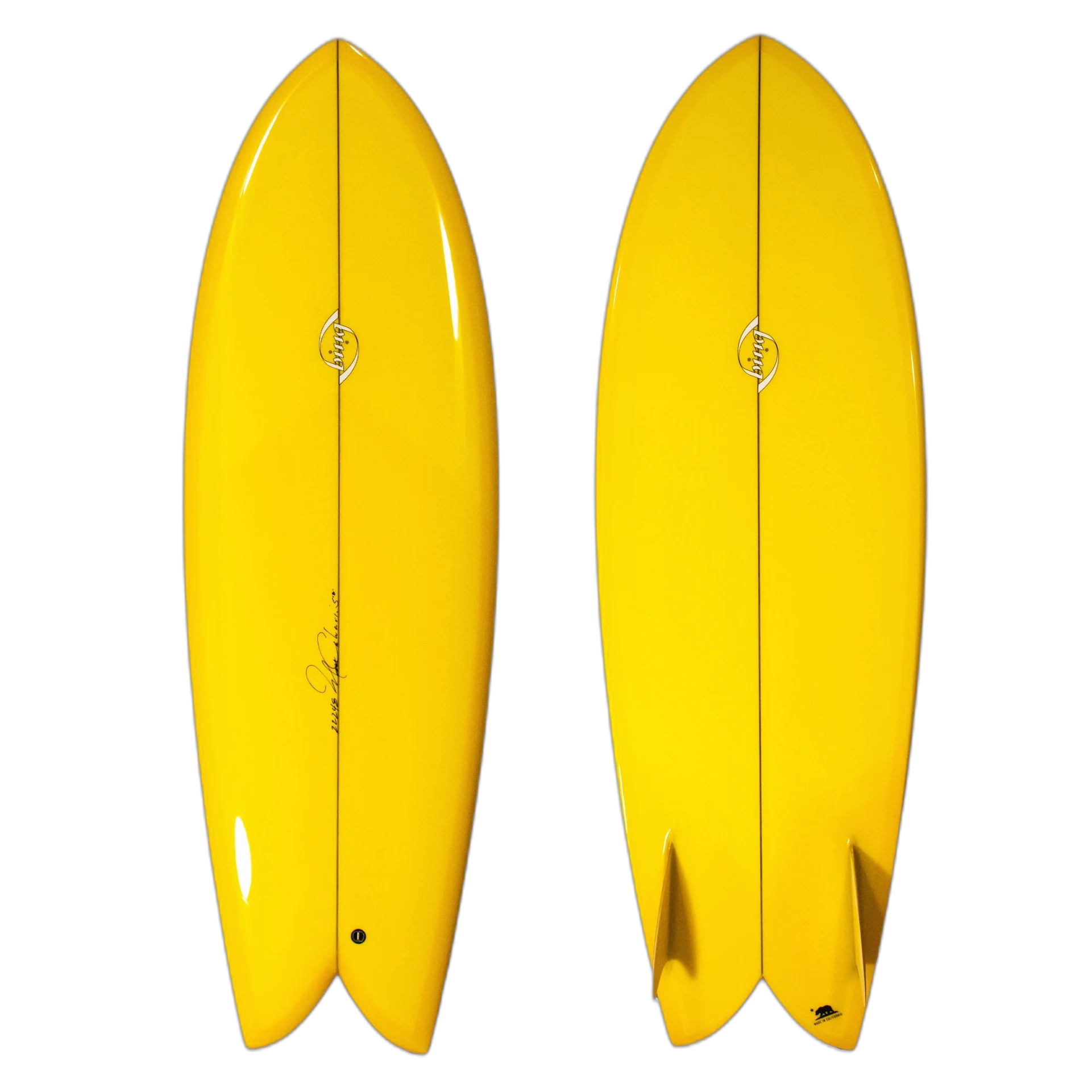 Bing Surfboards Twin Fin Fish