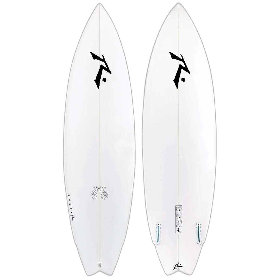 Rusty Surfboards Twin Fin